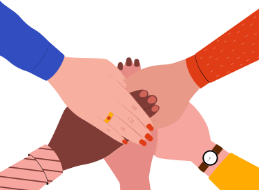 hand-together mobile hand-together mobile